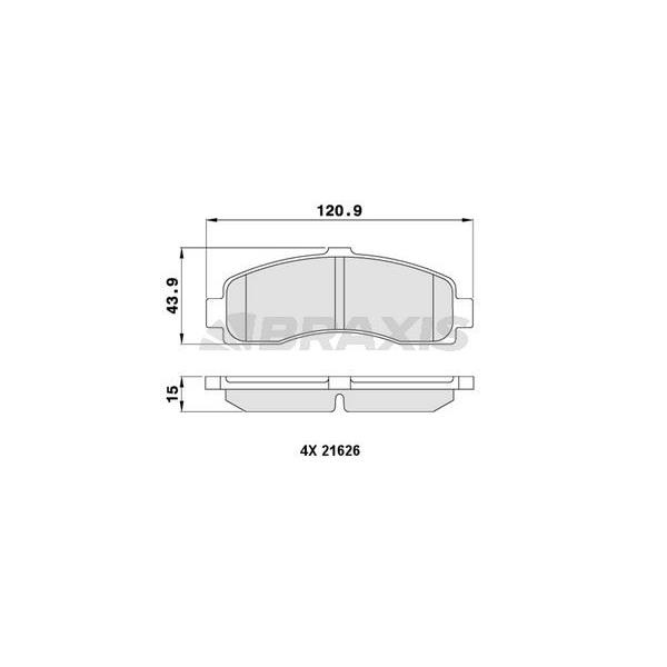Ön Fren Balatası Micra K11 92>02