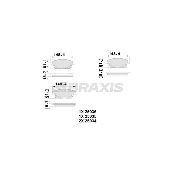 Ön Fren Balatası 16 Inch Astra J Cruze Zafıra C Mokka
