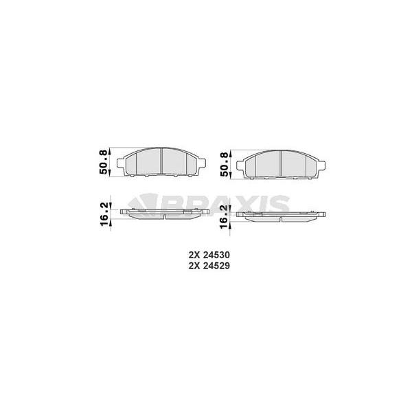 Ön Fren Balatası L200 2.5 D 4X4 2006 2012 L200 2.4 2015>