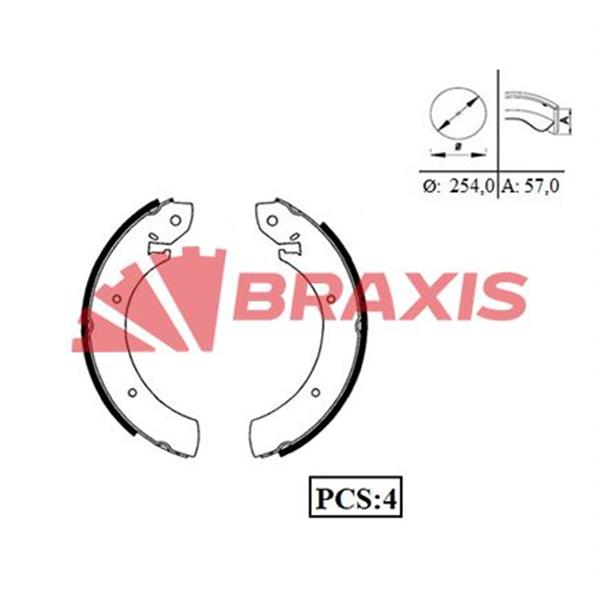 Arka Fren Balatası Kampana H100 Mınıbus 94 05 Musso 96> Korando 96>