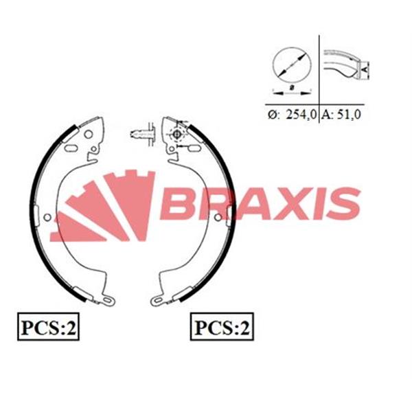 Arka Fren Balatası Pabuc L300 1990 2008 L200 1986 1996