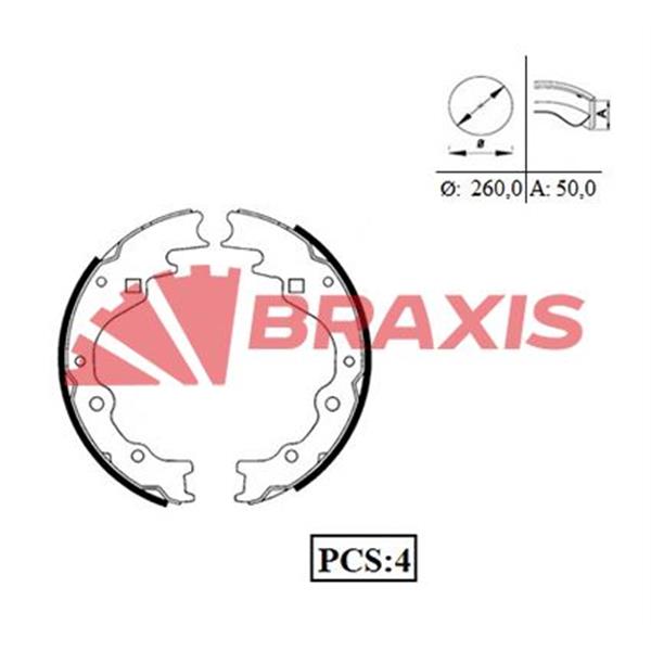 Arka Fren Balatası Pabuc Kıa Besta 2.2