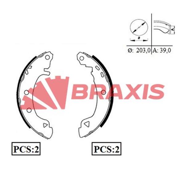 Arka Fren Balatası Pabuc Brava Bravo 1.6.1.8 Hb.2.0 Marea 1.4