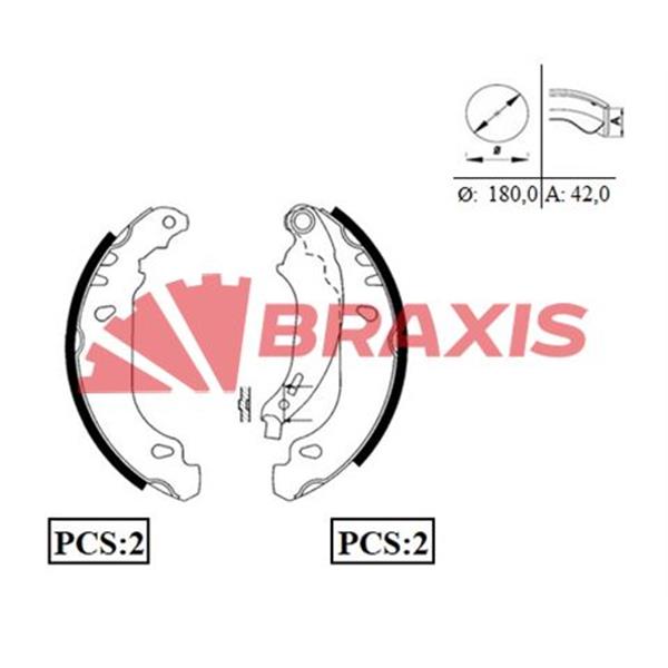 Arka Fren Balatası Pabuc Clıo Iı Symbol Logan Sandero 1.2 / 1.4 / 1.5 / 1.6 Abssız
