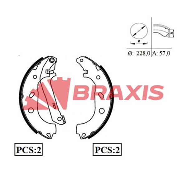Arka Fren Balatası Pabuc Connect 1.8Tdcı 02>13