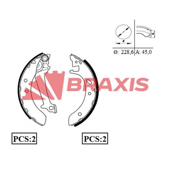 Arka Fren Balatası Pabuç Mondeo I / Iı 1.6 2.0 93>00