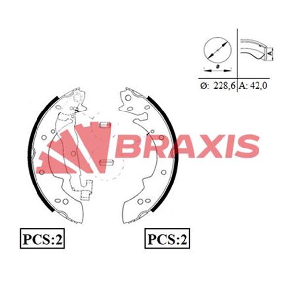 Arka Fren Balatası Pabuç R21 Concorde P305 P405