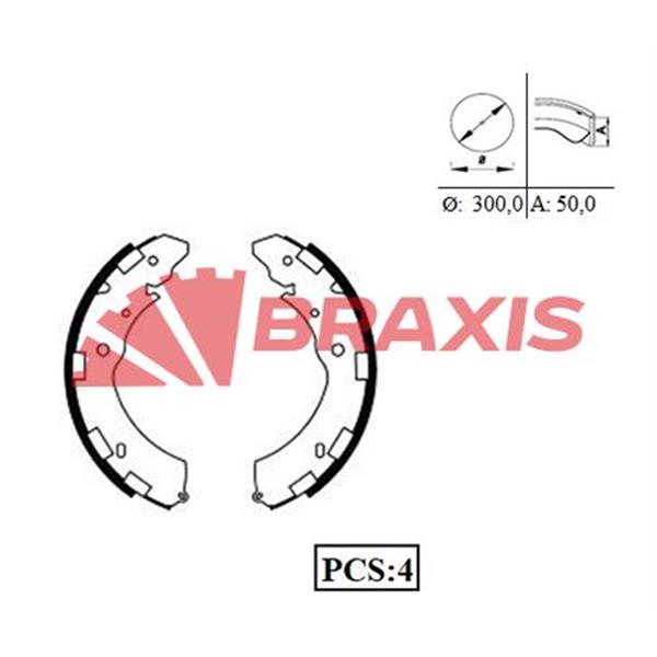 Arka Fren Balatası Pabuç L200 05>
