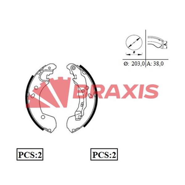 Arka Fren Balatası Pabuç Micra Iıı K12 03>10 Note 07>10 Clio Iı 04> Clio Iıı 05>