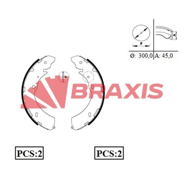 Arka Fren Balatası Kampana Tıp Isuzu D-max 2006-2012 Isuzu Tfr 2012->