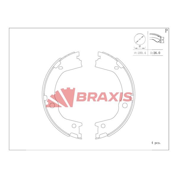 El Fren Balatası Santa Fe Iı 06> 12 Starex H1 01> 07 / Sorento Iı 09> / Actyon Iı 2.0 Xdı 4X4 12