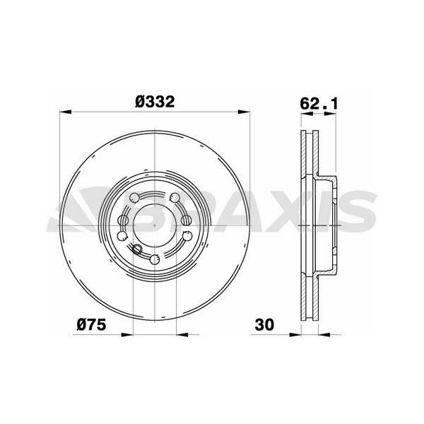 Fren Diski Ön Havalı Bmw X3 E83 X5 E53
