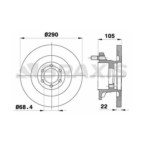 Fren Diski Ön Iveco Daıly Iı 99>