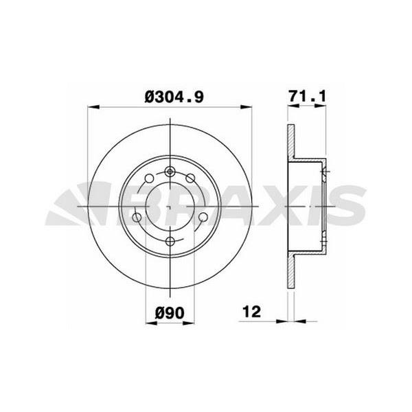 Fren Diski Arka Master Iıı Movano B 2,3Dcı 10>