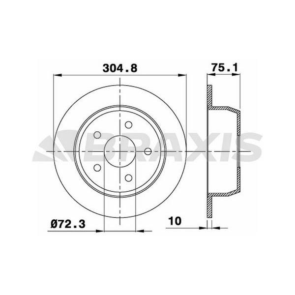 Arka Fren Diski Jeep Grand Cherokee Iı 99>05