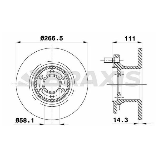 Fren Diski Ön Iveco Daıly Iı 2.5Td