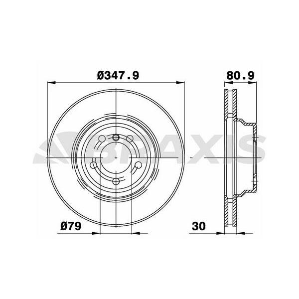 Fren Diski Ön Bmw E60 E61 E63 E64 E65 E66 E67