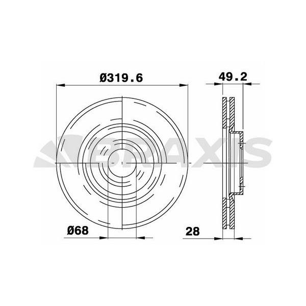 Fren Diski Ön Nissan Murano Iı 3.5I 2.5Dcı