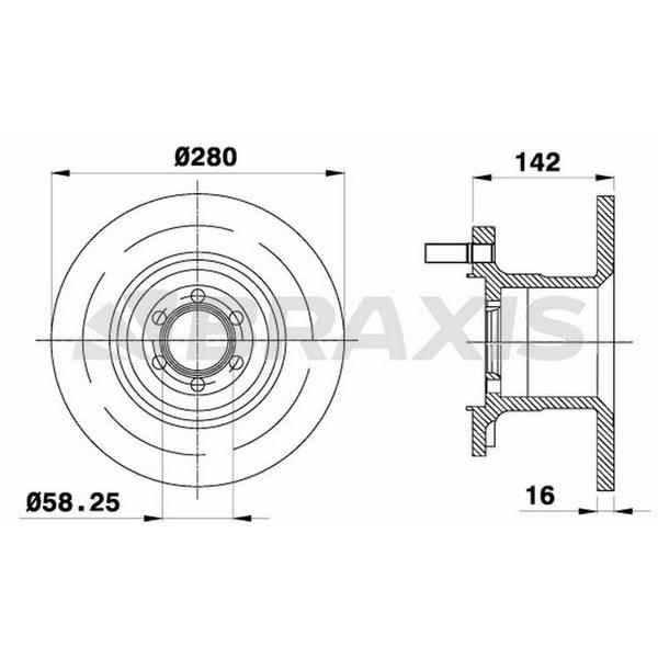 Fren Diski Ön Daıly Iı 2.5Td