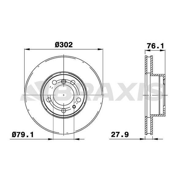 Fren Diski Ön Bmw E34 E32 