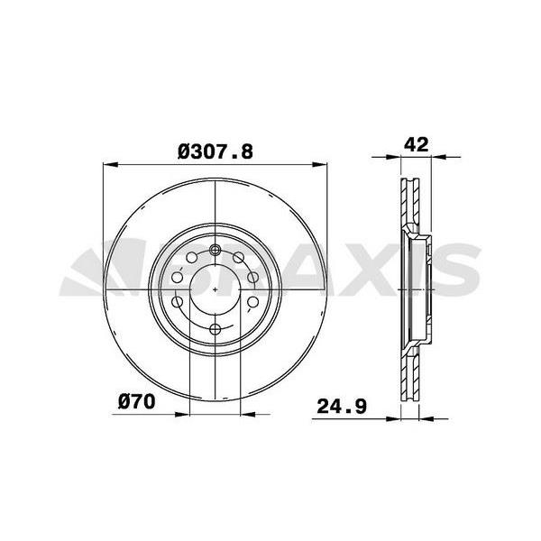 Fren Diski Ön (5 Bıjon) Astra G / H Zafıra B Corsa D Corsa E Zafıra B Adam