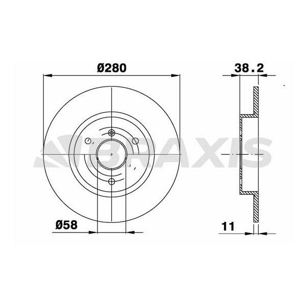 Fren Diski On Roadster Coupe (452) Fortwo Coupe (451) 07> Cıty-Coupe (450) 98>04