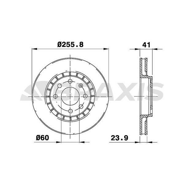 Fren Diski Ön Astra F Vectra A Vectra B 1.6