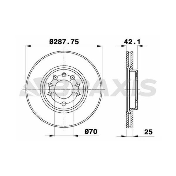 Fren Diski Ön (5 Bıjon) Vectra B Speedstar