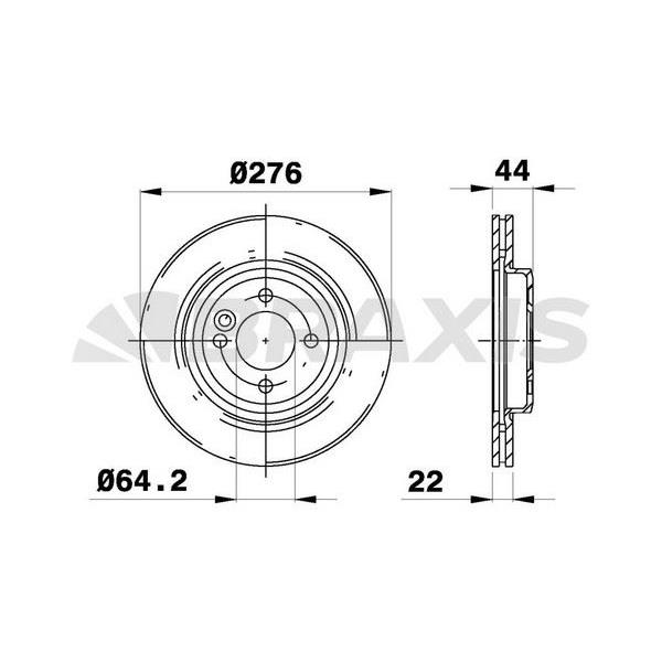 Fren Diski Ön Mını R50 R52 R53