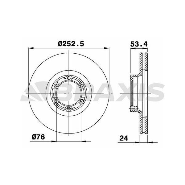 Fren Diski Ön Renault Trafıc 1.7 2.0 2.1D 2.5D