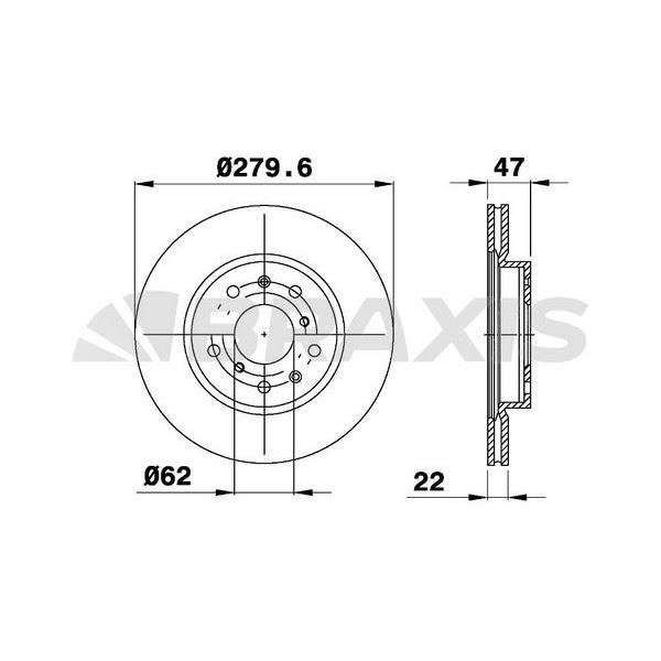 Fren Diski Ön Havalı Sedıcı Suzuki Sx4 1.6 / 1.9D / 2.0