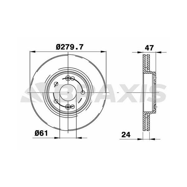 Fren Diski Ön Laguna Iı 1.6 / 1.8 / 1.9 / 2.0 (5 Bıjon)