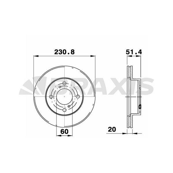 Fren Diski Ön Suzuki Alto 1.0I