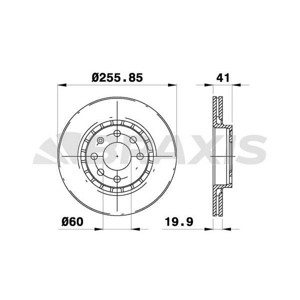 Fren Diski Ön Havalı Astra F 1.8I Corsa B 1.6 Gsı 16V 1.6I Vectra A 1.7D 1.7 Td 1.8 1.8I