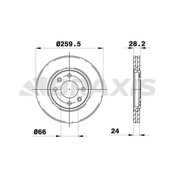 Fren Diski Ön Havalı P406 1.6 1.8 16V 1.9 1.9Td 95>