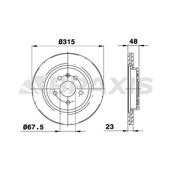 Fren Diski Arka Havalı insignia Sport Tourer 1.6 / 1.6T / 1.8 / 2.0Cdtı 07 / 08>