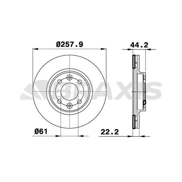Fren Diski Ön Clio Iv Symbol Iı Logan Iı Mcv Iı Sandero Iı 0.9 / 1.2 / 1.5Dcı / 1.6 12> (4 Bıjon 25