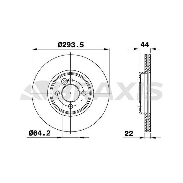 Fren Diski Ön Mını Cooper One Cooper S One D Works CabRiolet Cooper