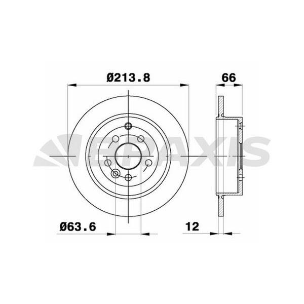 Fren Diski Arka Freelander 2 2.2 Dızel 302Mm
