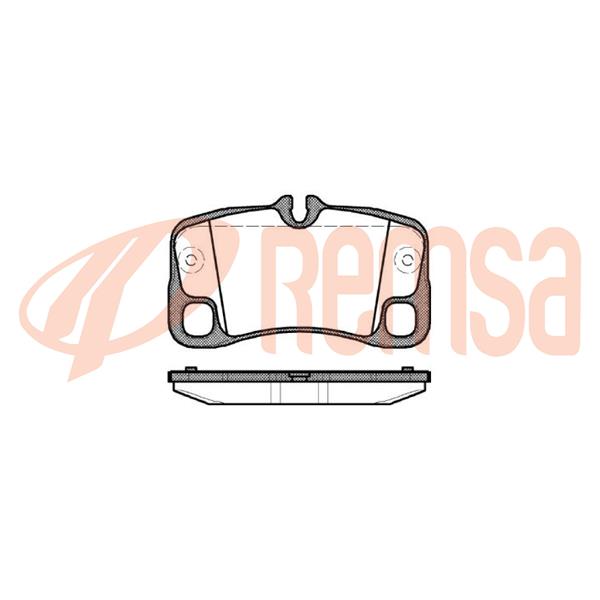 Fren Balatası Arka ikazlı Porsche 911 (997) 3.8 Carrera 4 16,6Mm 2004-2012/ 911 (997) 3.8 Carrera 2004-2012/ 911 (997) 3.6 Carrera 4 2004-2012/ 911 (997) 3.6 Carrera 2004-2012