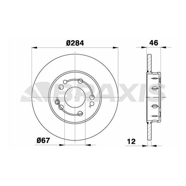 Fren Diski Ön W124 85>93 S124 86>93 C124 87>92