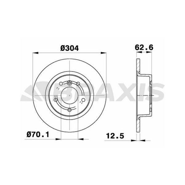 Fren Diski Arka Range Rover 2.5Td / 2.5Tdı / 3.9I V8 / 4.0 V8 / 4.6 94