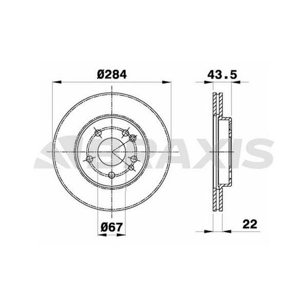 Fren Diski Ön 190 W201 88>93 C124 87>92 A124 93>98 S124 88>93 W124 88>93 R107 86>89