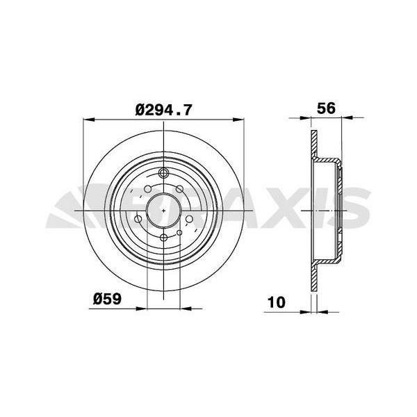 Fren Diski Arka 806 1.9Td / 2.0 / 2.0T / 2.1Td 94