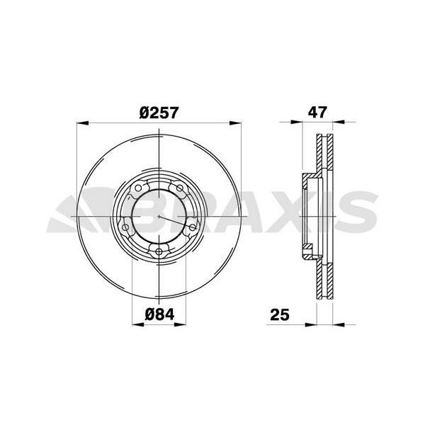 Fren Diski Ön Havalı Landcruıser 1988 1997 302X6