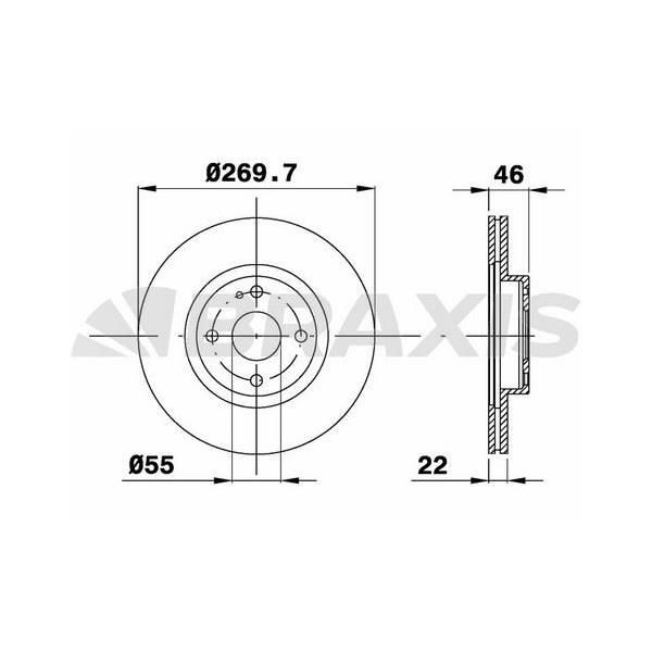 Fren Diski Ön Mazda Mx5 1.6I