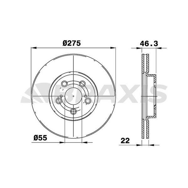 Fren Diski Ön Toyota Urban Cruıser Verso S