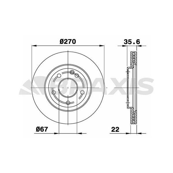 Fren Diski Ön Vaneo 414 02>05