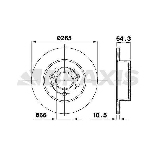 Fren Diski Arka Renault Avantıme Espace 2.0I