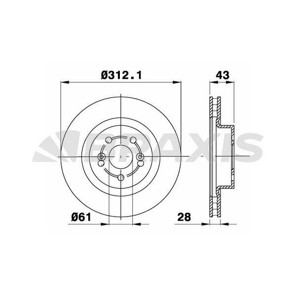 Fren Diski Ön Havalı Megane Iı 2.0 / 2.0Dcı 05 / 04> Clio Iıı 2.0 16V Sport 02 / 06>